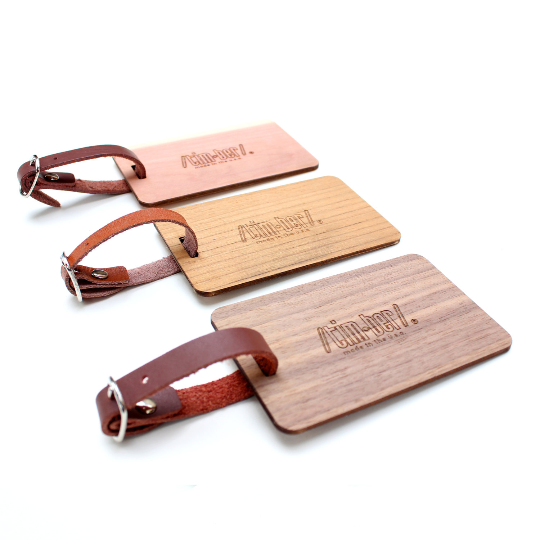 Wood Luggage Tag by TIMBER