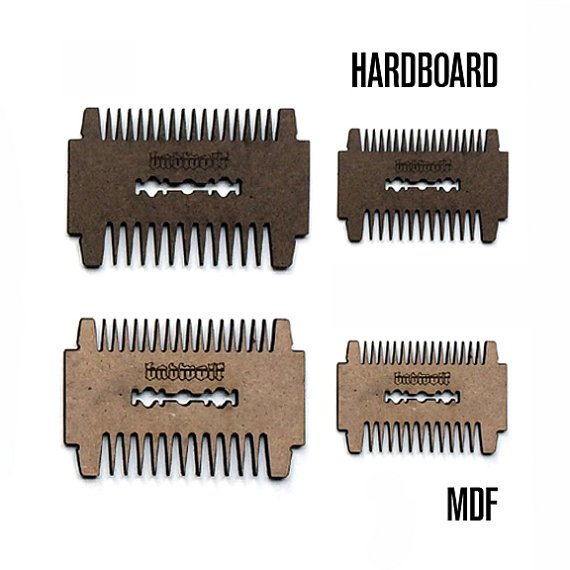 BadWolf 'Mayhem' Pocket Beard Comb