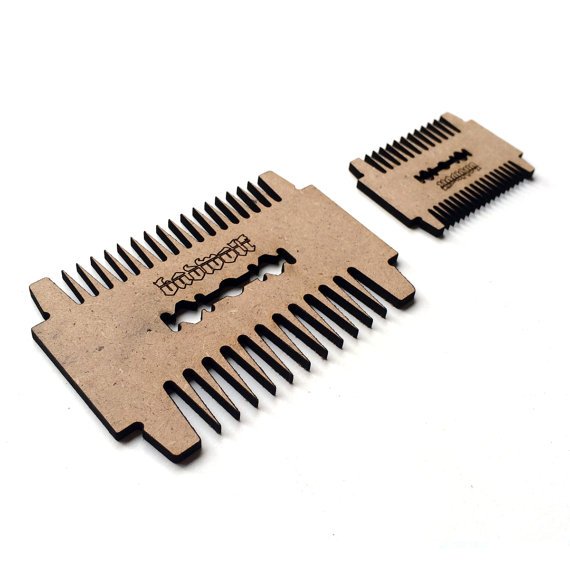 BadWolf 'Mayhem' Pocket Beard Comb