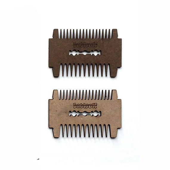 BadWolf 'Mayhem' Pocket Beard Comb