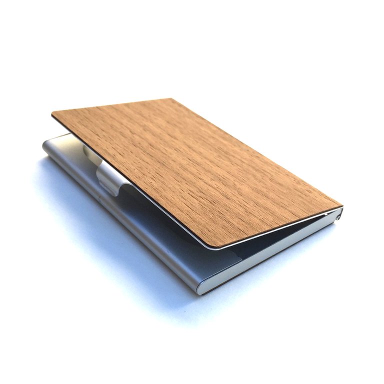 TIMBER Woodskin Business Card Holder