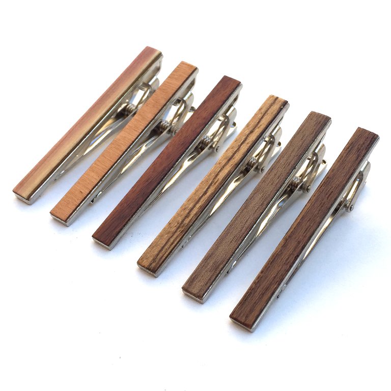 TIMBER Woodskin Tie Clip
