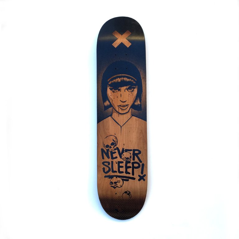 Laser Engraved Skatedeck - Limited Edition Zoer