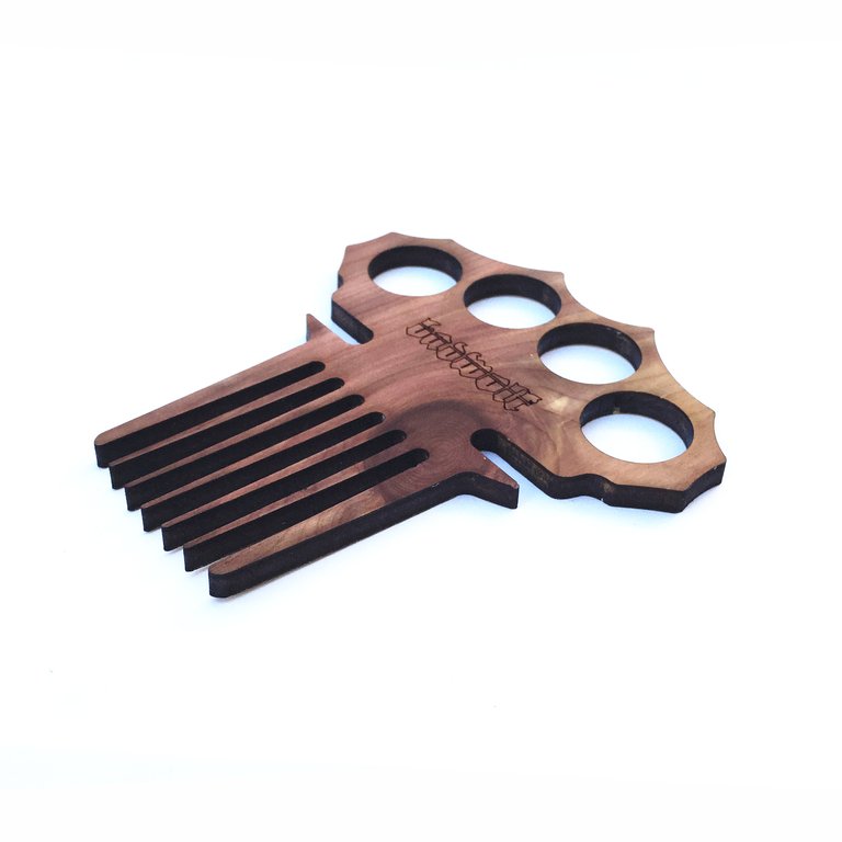 BadWolf 'Count' Knuckle Duster Beard Comb