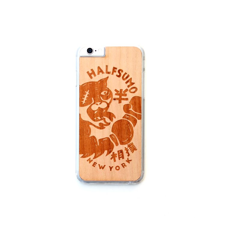 TIMBER Wood Skin Case (iPhone, Samsung Galaxy): Halfsumo Kamae