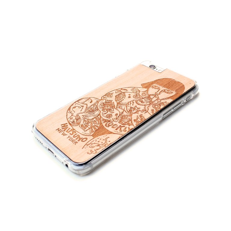 TIMBER Wood Skin Case (iPhone, Samsung Galaxy) : Halfsumo Shibo