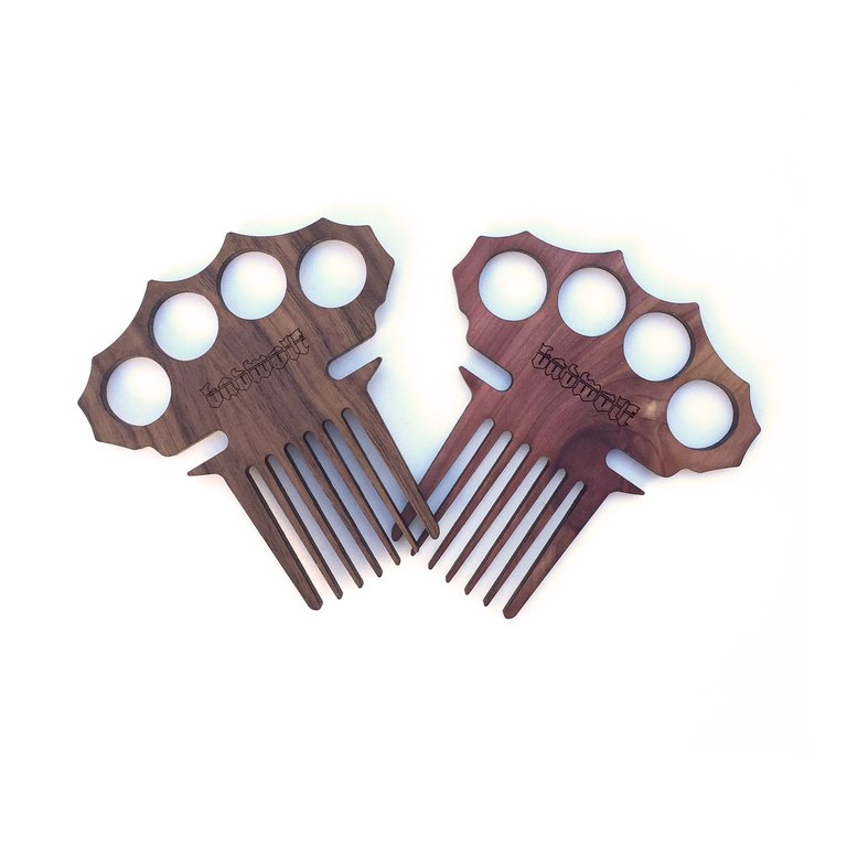BadWolf 'Count' Knuckle Duster Beard Comb