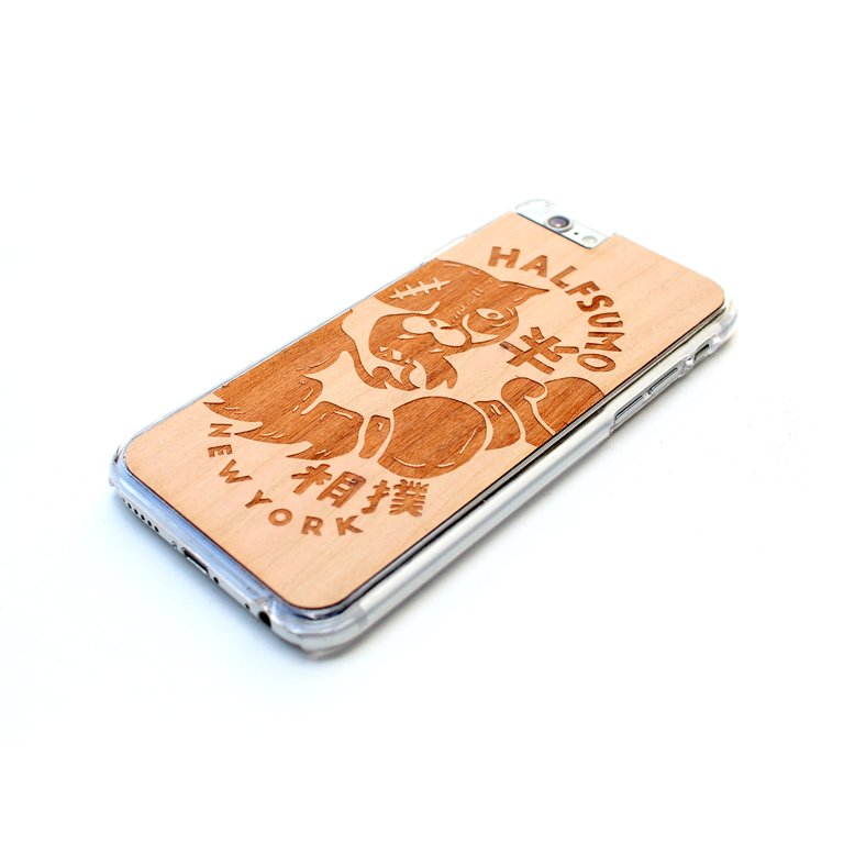 TIMBER Wood Skin Case (iPhone, Samsung Galaxy): Halfsumo Kamae