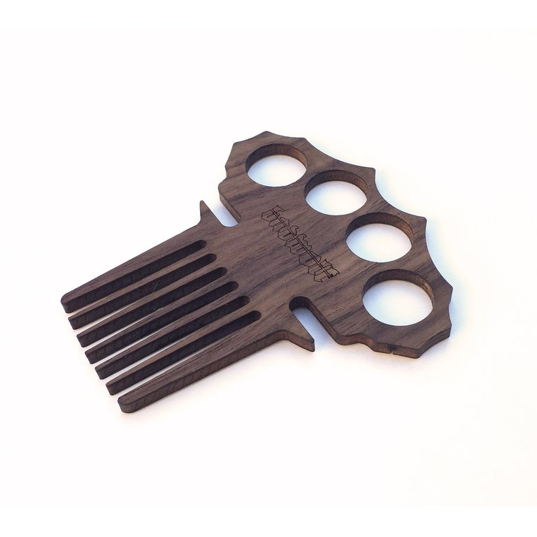 BadWolf 'Count' Knuckle Duster Beard Comb