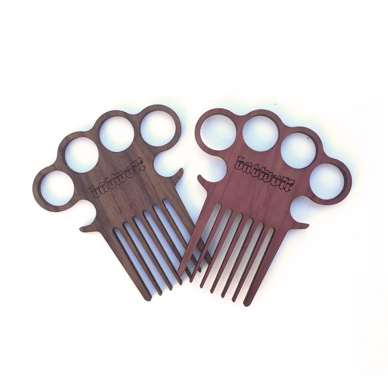 BadWolf 'Bandido' Knuckle Duster Beard Comb