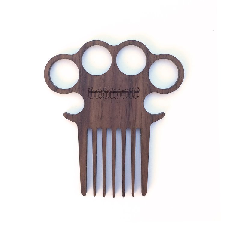 BadWolf 'Bandido' Knuckle Duster Beard Comb