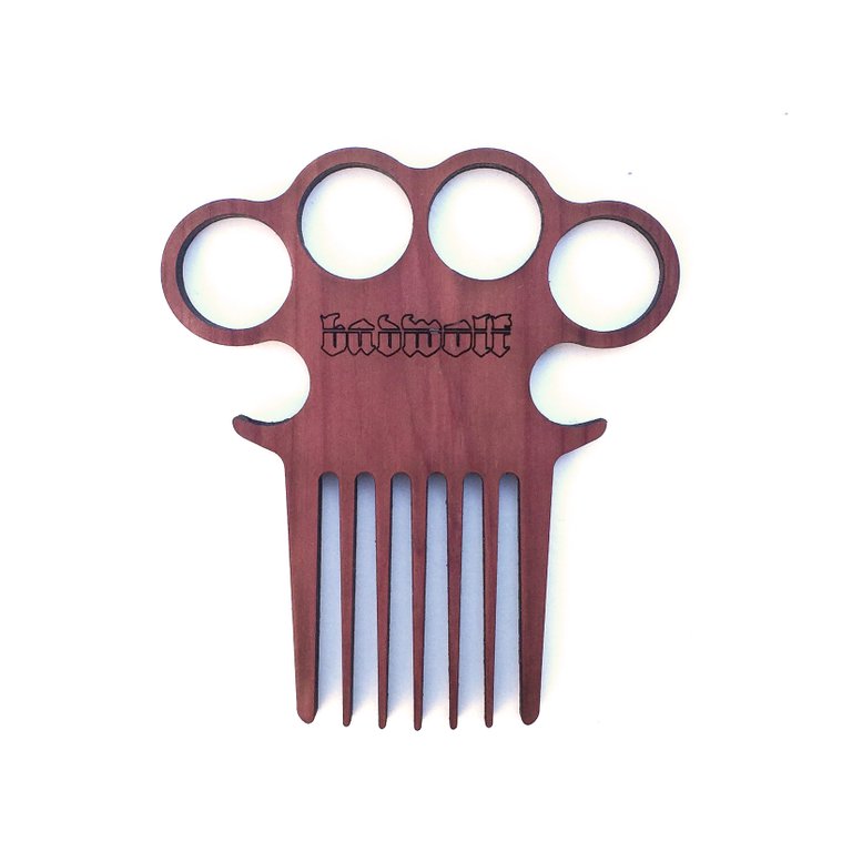 BadWolf 'Bandido' Knuckle Duster Beard Comb