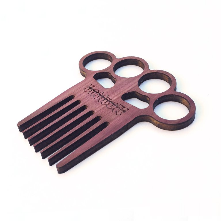 BadWolf 'Matador' Knuckle Duster Beard Comb