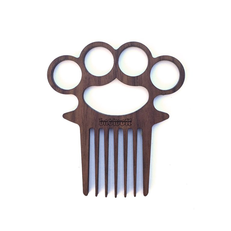 BadWold 'Vago' Knuckle Duster Beard Comb