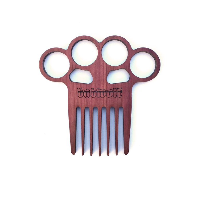 BadWolf 'Matador' Knuckle Duster Beard Comb