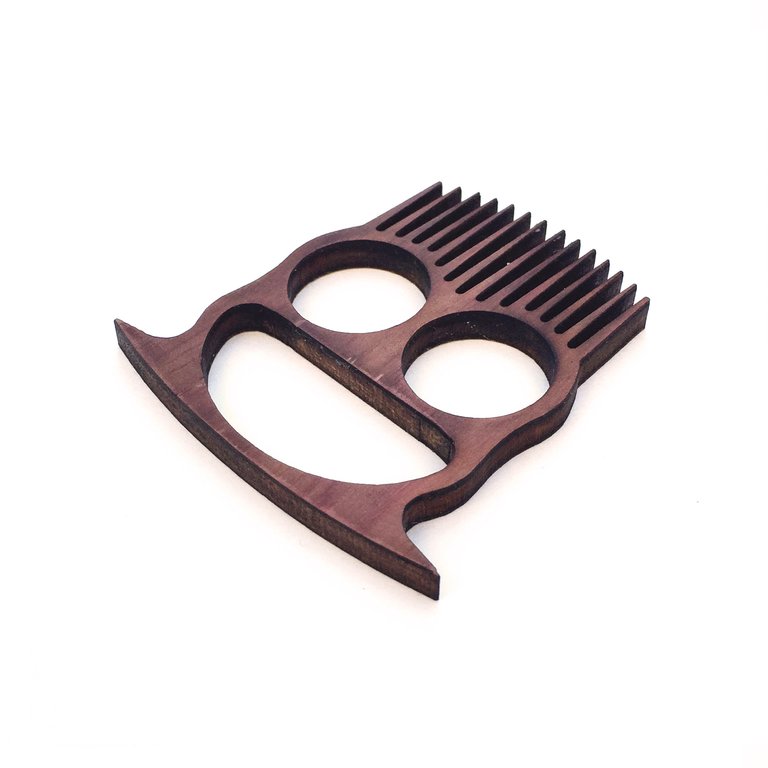BadWolf 'Red Devil' Beard Comb