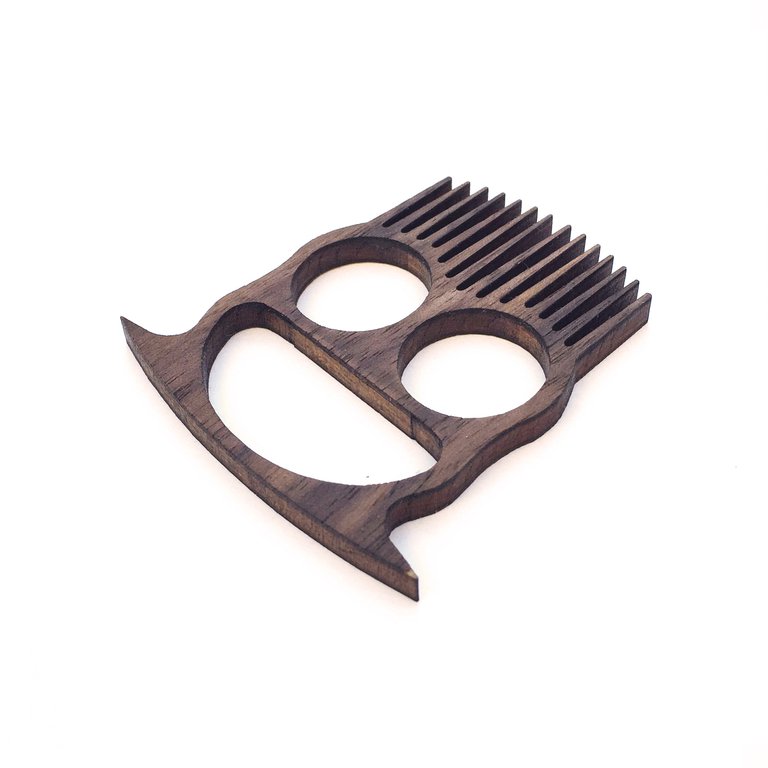 BadWolf 'Red Devil' Beard Comb