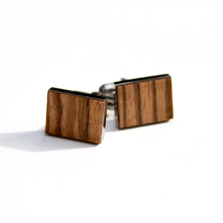 TIMBER Woodskin Cufflinks