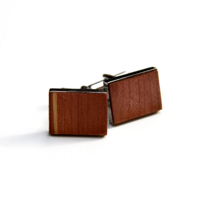 TIMBER Woodskin Cufflinks