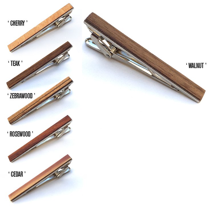 TIMBER Woodskin Tie Clip