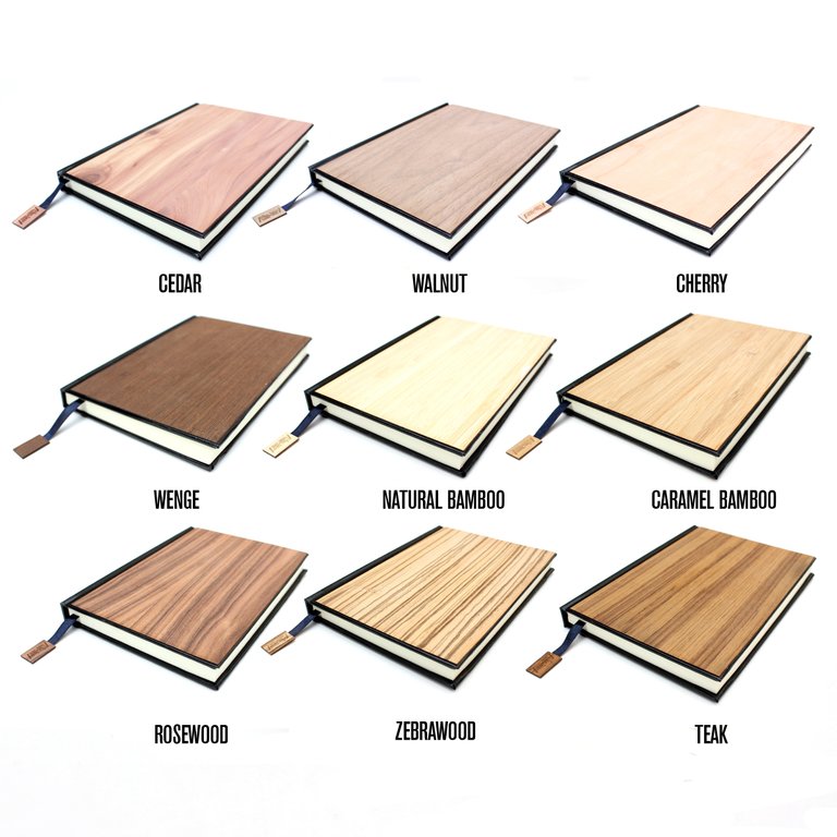 TIMBER Wood Skin (Blank) Journal Large