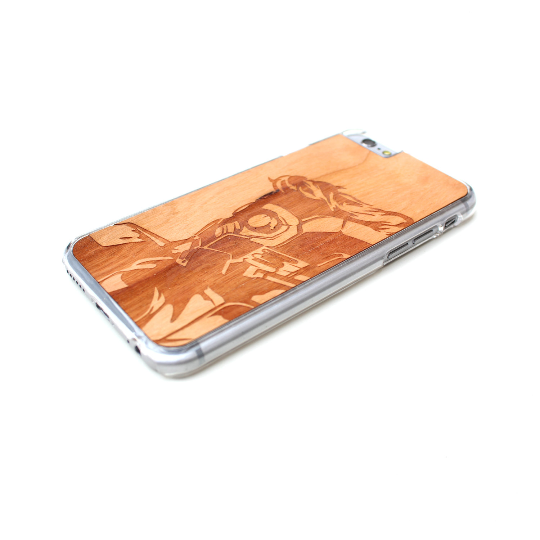 TIMBER Wood Skin Case (iPhone, Samsung Galaxy) : Star Lord Edition