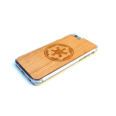 TIMBER Wood Skin Case (iPhone, Samsung Galaxy) : Galactic Empire Edition