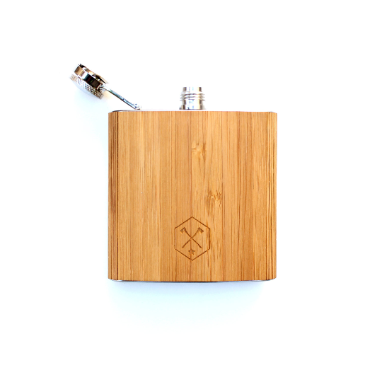 TIMBER Wood Skin 6oz. Flask