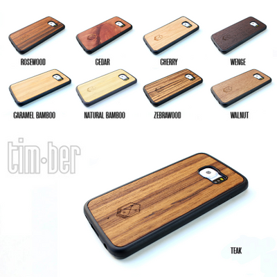 TIMBER Samsung S6 Edge Wood Case