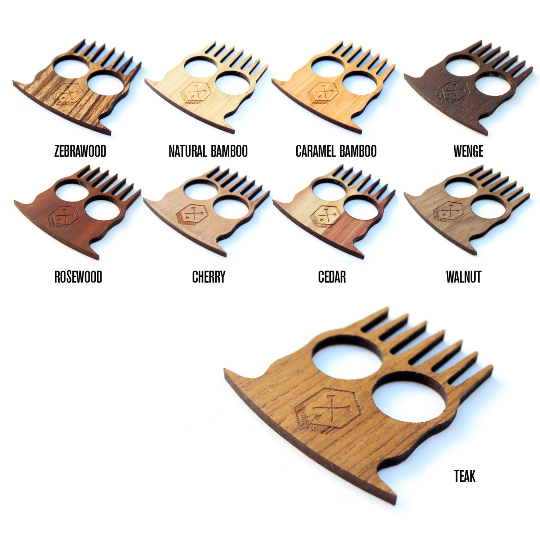 TIMBER 'Gnarly' Beard Comb