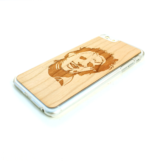 TIMBER Wood Skin Case (iPhone, Samsung Galaxy) : Leatherface Edition