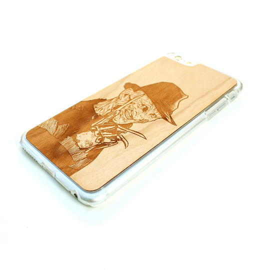 TIMBER Wood Skin Case (iPhone, Samsung Galaxy) : Elm Street Edition