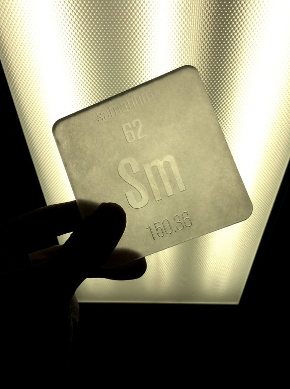 B O U Rb O N - Periodic Table Coasters