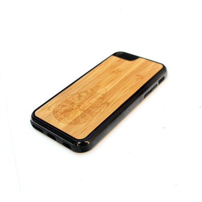 TIMBER Wood Skin Case (iPhone, Samsung Galaxy) : Millennium Falcon Edition