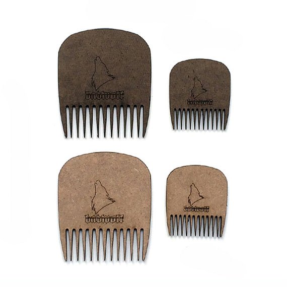 BadWolf 'Leatherneck' Pocket Beard Comb