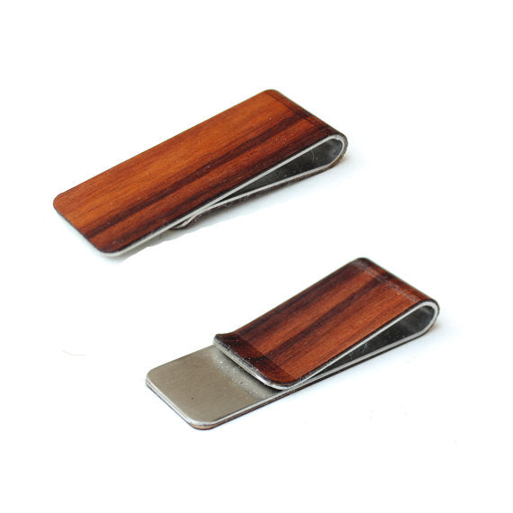TIMBER 'Slim' Wood Skin Money Clip