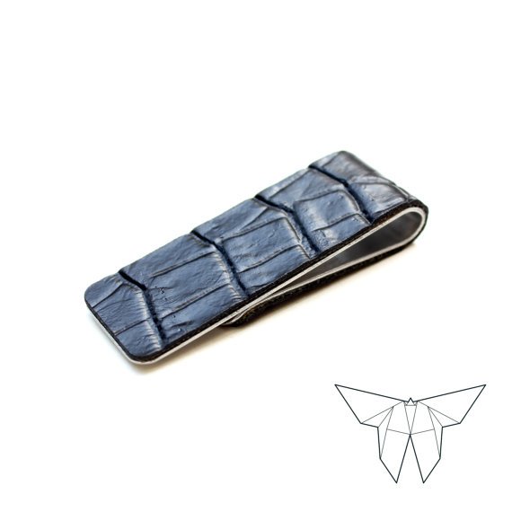 ZOE Croc Skin Money Clip 'SLIM' Edition
