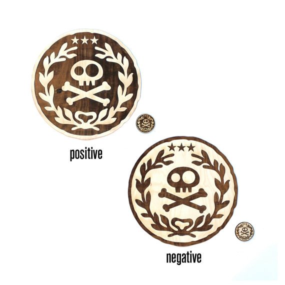 12"x12" Neverland Wood Doubloon Wall Art