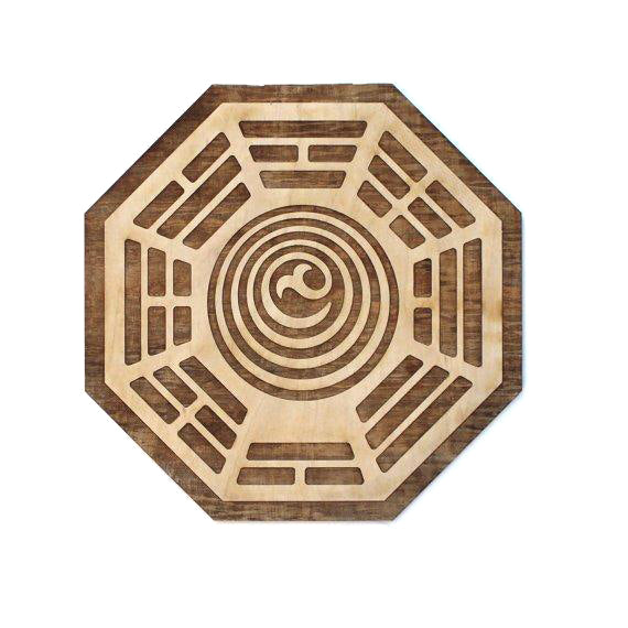 12"x12" Dharma Station Wooden Sign