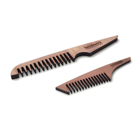 BadWolf 'Butcher' Cedar Beard Comb