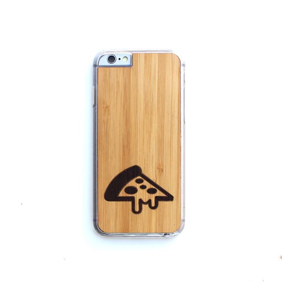 TIMBER Wood Skin Case (Samsung) : Melted Pizza Inlay Edition