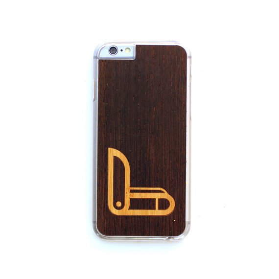 TIMBER iPhone 6 Plus / 6s Plus Wood Case : Swiss Army Inlay Edition