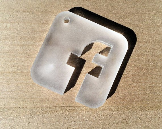 Laser Cut Social Media Icon Coasters - Set of 9 coasters