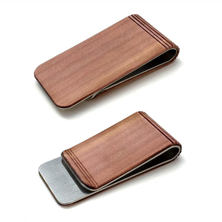TIMBER Wood Skin Money Clip