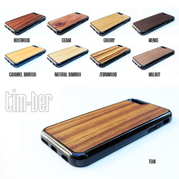 TIMBER Wood Skin Case (iPhone, Samsung Galaxy) : NO FeAr Periodic Table Edition