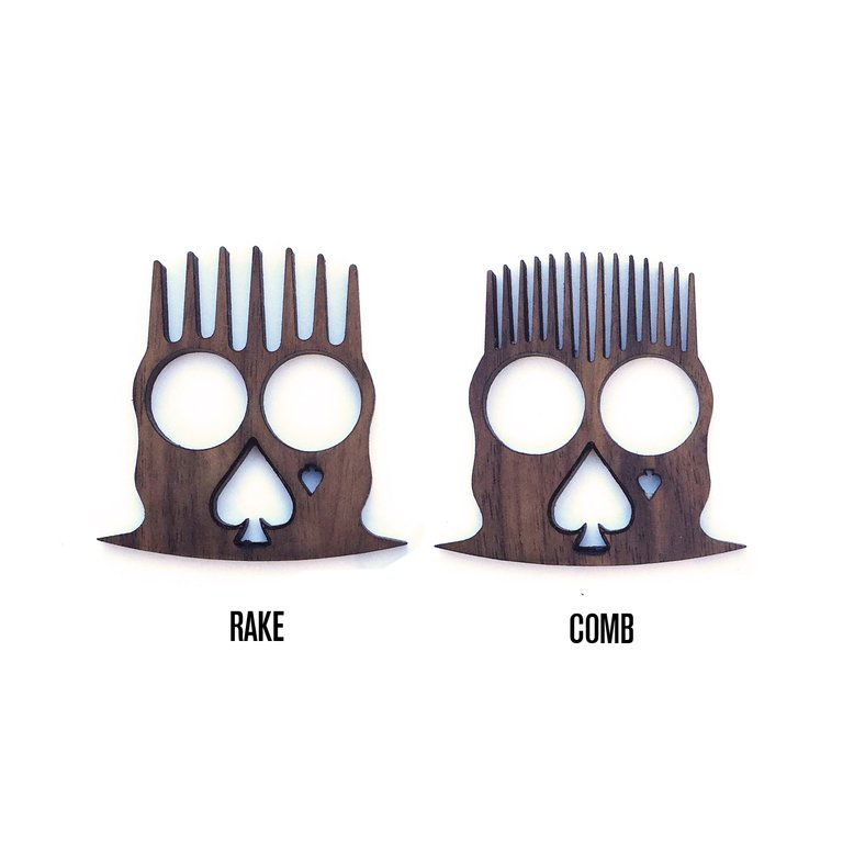 BadWolf 'Spade' Beard Rake