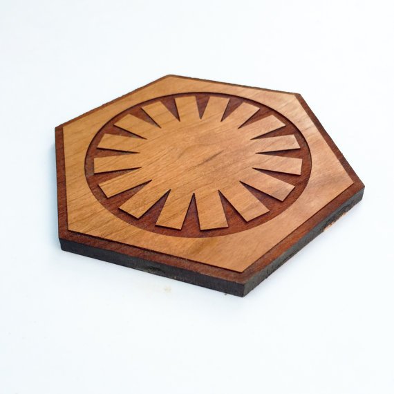 8pc. Laser Cut Star Wars Coasters