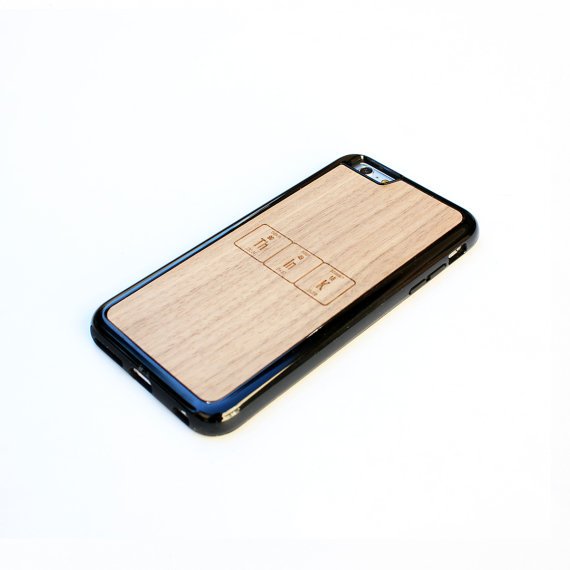 TIMBER Wood Skin Case (iPhone, Samsung Galaxy) : ThInk Periodic Table Edition