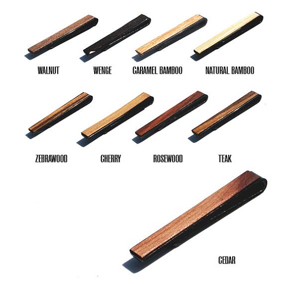 TIMBER Woodskin Tie Clip