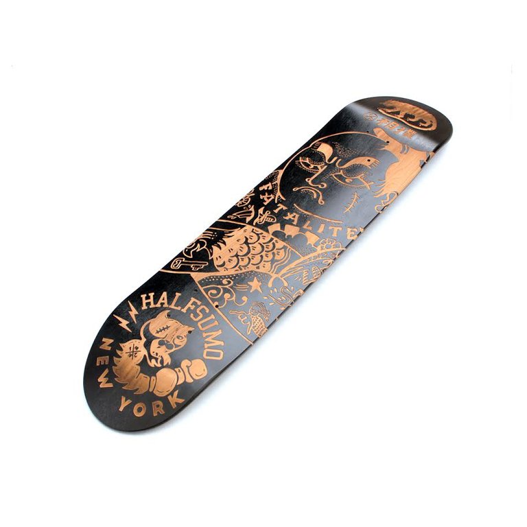 Laser Engraved Skatedeck - Limited Edition Halfsumo